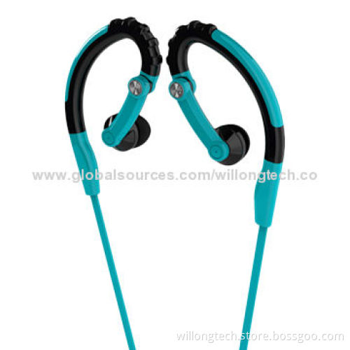 Sports Earphones, Clip-on Design, Comfortable to Wear